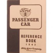 Book - Owners Manual - 1942 Ford Car  
