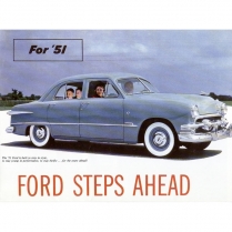 Sales Brochure - 1951 Ford Car