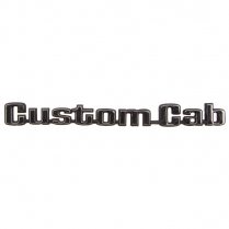 Name Plate - Front Fender - "F-150 CUSTOM" - 1973-76 Ford Truck    