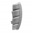 Grille Plastic Insert Argent - 1973-75 Ford Truck    