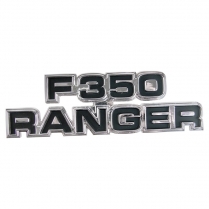 Name Plate - Cowl Side - F350 RANGER - 1977-79 Ford Truck    