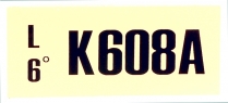 Decal - Engine Code - 351 4V MT - 1970 Ford Car  