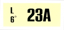 Decal - Engine Code - 200 AT - 1967 Ford Car  