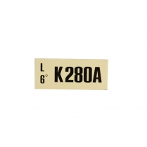 Decal - Engine Code - 302 2V AT without A/C - 1970 Ford Car  