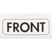 Decal - Air Cleaner - Front - 1967-75 Ford Truck, 1960-70 Ford Car  