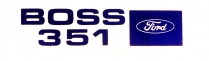 Decal - Valve Cover - Boss 351 - 1971 Ford Car  