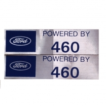 Decal - Valve Cover - 460 - Powered by Ford - 1966 Ford Car  