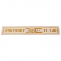 Decal - Window - Seat Belt - 1975-76 Ford Car  