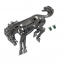 Emblem - Bronco Horse - Mounting Stud & Clip Type - Black Chrome - 1966-88 Ford Bronco, 2021-22 Ford Bronco