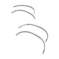 Wheel Opening Molding Set without Black Trim - 1987-96 Ford Truck, 1987-96 Ford Bronco