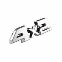 Emblem - under left headlight - "4x2" - 1987-91 Ford Truck