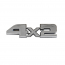 Emblem - under left headlight - "4x2" - 1987-91 Ford Truck