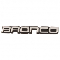 Instrument Panel Name Plate Bronco - 1987-91 Ford Bronco