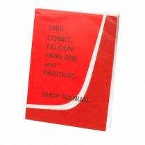 Book - Shop Manual - 1965 Ford Car  
