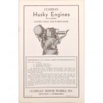 Industrial Husky Engine Instruction and Parts Book - 1942-65 Cushman Scooter 