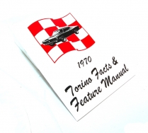 Book - Facts Manual - Torino - 1970 Ford Car  