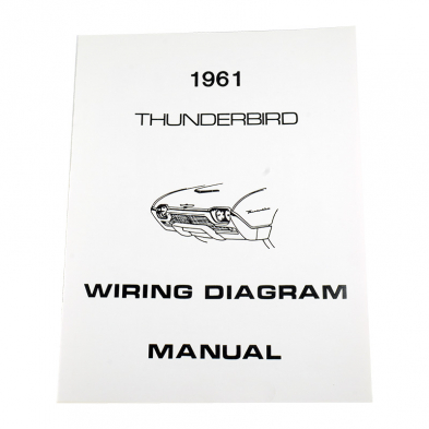 Wiring Diagram - 1961 Thunderbird Ford Car cover photo