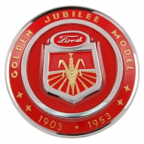 Hood Emblem For Golden Jubilee - 1953 Ford Tractor