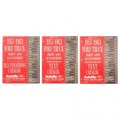 Parts & Accessories Manuals - 1957-63 Ford Truck Cover photo