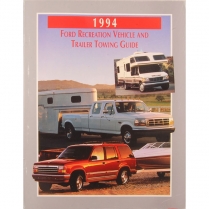Recreation Vehicle and Trailer Towing Guide - 1994 Ford Truck, Bronco, Econoline