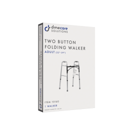 Adult Two Button Folding Walker