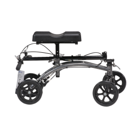 Foldable Steerable Knee Walker with Basket