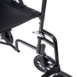 DynaRide Transport Wheelchair Aluminum 17"