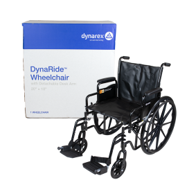 DynaRide S2 Wheelchair - 20" x 18" w/Detach Full Arm FR