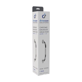 Chrome Knurled Grab Bar