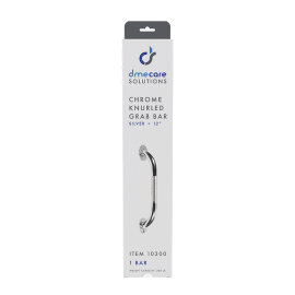 Chrome Knurled Grab Bar
