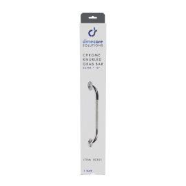 Chrome Knurled Grab Bar