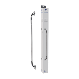 Chrome Knurled Grab Bar