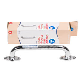 Rotating Flange Knurled Grab Bar