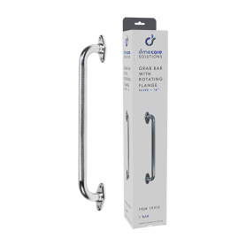 Rotating Flange Knurled Grab Bar