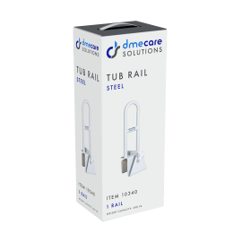 Tub Rail - Steel Clamp-On