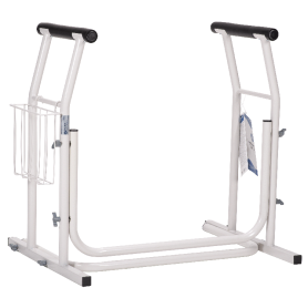 Freestanding Toilet Rail