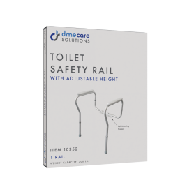 Toilet Safety Rail - Adjustable Height