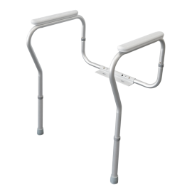 Toilet Safety Rail - Adjustable Height