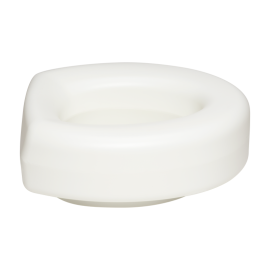 Molded Raised Plastic Toilet Seat