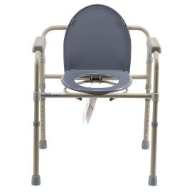 Folding Bedside Commode - Bulk Packed