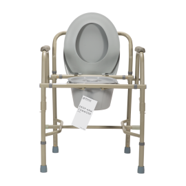 Drop-Arm Commode