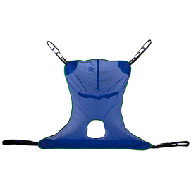 Bariatric Full Body Sling w/ Commode Opening - Mesh