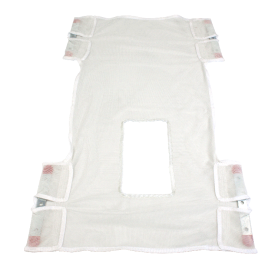 Standard Seat/Back Sling w/ Commode Opening - Mesh