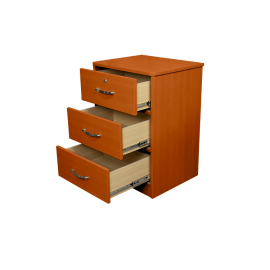 Three Drawer Nightstand