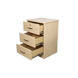 Three Drawer Nightstand