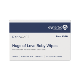 Hugs of Love Baby Wipes unscented w/ Plastic Lid
