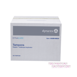 Regular Tampons Cardboard Applicator - Bulk