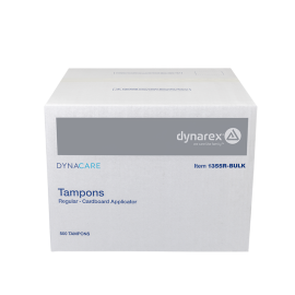 Regular Tampons Cardboard Applicator - Bulk