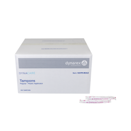 Regular Tampons Plastic Applicator - Bulk