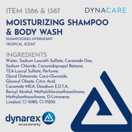 Moisturizing Shampoo and Body Wash